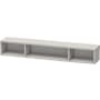 Duravit L-Cube 32" Wood Bathroom Shelf Matte Concrete Gray