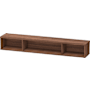 Duravit L-Cube 32" Wood Bathroom Shelf Dark Walnut