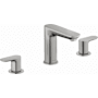 Duravit Duravit No.1 1.2 GPM Widespread Bathroom Faucet Brushed Nickel