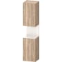 Duravit Qatego 69-1/4" Engineered Wood Wall Mounted Linen Tower Marbled Oak