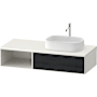 Duravit Zencha 52" Single Wall Mounted Vanity Cabinet - Less Vanity Top Black Oak