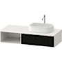 Duravit Zencha 52" Single Wall Mounted Vanity Cabinet - Less Vanity Top Black Line Structure