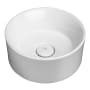 DXV Pop 15" Circular Fireclay Vessel Bathroom Sink Canvas White