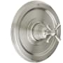 DXV Randall Pressure Balanced Valve Trim with Cross Handle - Less Rough In Brushed Nickel