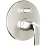 DXV DXV Modulus Pressure Balanced Valve Trim Only With Built in Diverter Platinum Nickel