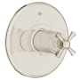 DXV Oak Hill Pressure Balanced Valve Trim Only with Single Cross Handle - Less Rough In Platinum Nickel