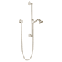 DXV Oak Hill 1.8 GPM Handshower- Includes Slide Bar and Hose Platinum Nickel
