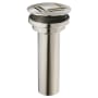DXV Belshire Grid Drain Platinum Nickel