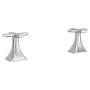 DXV Belshire Widespread Cross Handles Polished Chrome