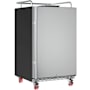 EdgeStar 24 Inch Wide Kegerator Conversion Refrigerator for Full Size Kegs Stainless Steel
