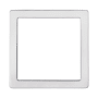 Eglo Trago 12" Magnetic Square Trim for Trago 12-S Ceiling Fixtures Chrome