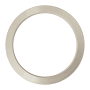 Eglo Trago 5" Magnetic Open Trim for Trago 5 Ceiling Fixtures Brushed Nickel