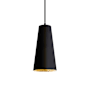 Eglo Pratella 1 Mini Pendant Structured Black / Gold Leaf