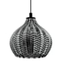 Eglo Tamallat 16" Wide Pendant Structured Black