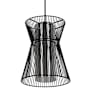 Eglo Maseta 18" Wide Pendant Structured Black