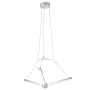 Elan Enterprise 3 Light 27-1/4" Wide Integrated LED Chandelier Chrome