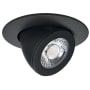 Elco The Teak System 2" Integrated LED Adjustable Recessed Trim - 1100 Lumens 2700 Kelvin Black