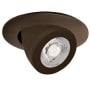Elco The Teak System 2" Integrated LED Adjustable Recessed Trim - 1100 Lumens 2700 Kelvin Bronze