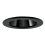 Elco The Cedar System 3-1/2" Integrated LED Reflector Recessed Trim - 1250 Lumens 3000 Kelvin Black