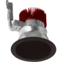Elco The Laurel System 4-1/2" Integrated LED Reflector Recessed Trim - 2000 Lumens 1800 Kelvin Black