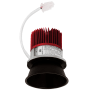 Elco The Cedar System 4" Integrated LED Trimless Recessed Trim - 1250 Lumens 3000 Kelvin Black