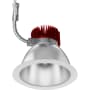 Elco The Laurel System 6" Integrated LED Reflector Recessed Trim - 4000 Lumens 4000 Kelvin Haze / White