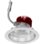 Elco The Laurel System 7-1/2" Integrated LED Adjustable Recessed Trim - 4000 Lumens 3500 Kelvin Haze / White