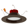 Elco 5" Integrated LED Reflector Recessed Trim - 850 Lumens 5000 Kelvin Bronze