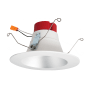 Elco 5" Integrated LED Reflector Recessed Trim - 1000 Lumens 2700 Kelvin Haze / White