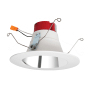 Elco 5" Integrated LED Reflector Recessed Trim - 1000 Lumens 3500 Kelvin Chrome / White