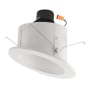 Elco The Slant System 6" Integrated LED Baffle Recessed Trim - 1200 Lumens 5000 Kelvin White