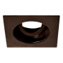 Elco The Koto System 3" Adjustable Square Reflector Trim Bronze