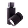 Elco Magnus H-Track 6-3/8" Tall 3000K LED Track Head with 60° Beam Spread - 1000 Lumens Black