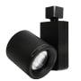 Elco Bachman H-Track 6-3/8" Tall 3000K LED Track Head with 50° Beam Spread - 1600 Lumens Black