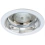 Elco 6" Regressed Gimbal Ring with Reflector Clear / White