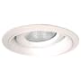 Elco 6" Regressed Gimbal Ring with Reflector White