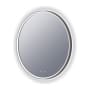 Electric Mirror Brilliance 30" Diameter Circular Framed Bathroom Wall Mirror with Light Matte Black