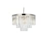 Elegant Lighting Sydney 9 Light 26" Wide Crystal Chandelier with Clear Royal Cut Crystals Polished Nickel