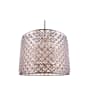 Elegant Lighting Madison 12 Light 36" Wide Crystal Drum Chandelier with Clear Royal Cut Crystals Polished Nickel