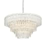Elegant Lighting Emilia 10 Light 31" Wide Crystal Pendant Chrome