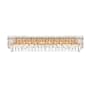 Elegant Lighting Emilia 8 Light 7" Tall Wall Sconce Satin Gold