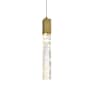 Elegant Lighting Aurora 5" Wide Crystal Mini Pendant Satin Gold