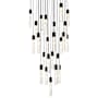 Elegant Lighting Aurora 36" Wide Crystal Chandelier Black
