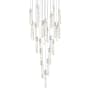 Elegant Lighting Aurora 42" Wide Crystal Chandelier Chrome