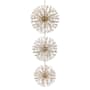 Elegant Lighting Vera 74 Light 44" Wide Crystal Sputnik Chandelier Satin Gold