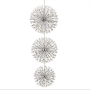 Elegant Lighting Vera 90 Light 50" Wide Crystal Sputnik Chandelier Chrome