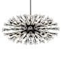Elegant Lighting Vera 38 Light 48" Wide Pendant Black