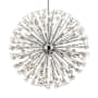 Elegant Lighting Vera 34 Light 50" Wide Pendant Chrome