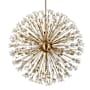 Elegant Lighting Vera 34 Light 50" Wide Pendant Satin Gold