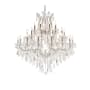 Elegant Lighting Maria Theresa 37 Light 44" Wide Crystal Chandelier with Clear Royal Cut Crystals Chrome